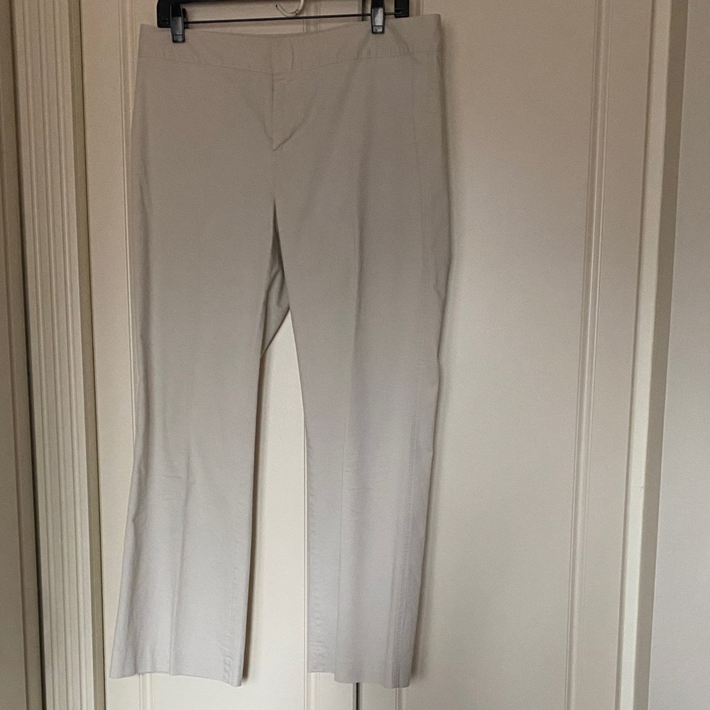 GAP Women's Cream Straight Leg Pants